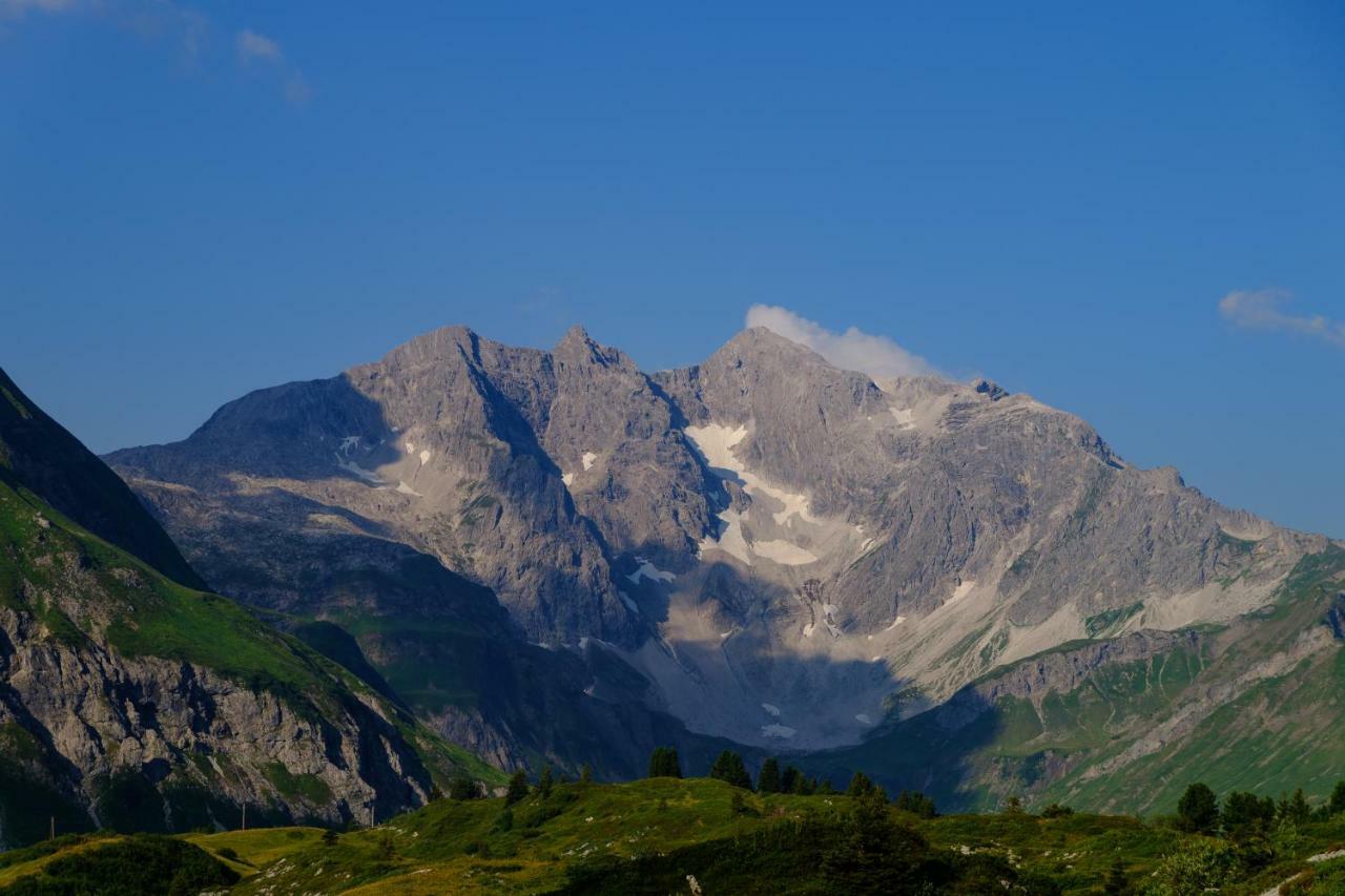 Alpenappartement Bergkoenig Warth  Eksteriør billede