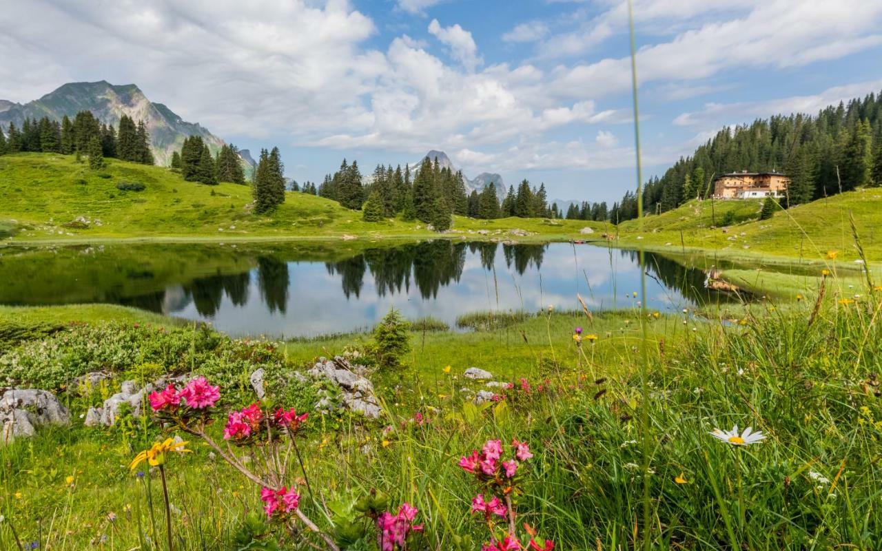 Alpenappartement Bergkoenig Warth  Eksteriør billede