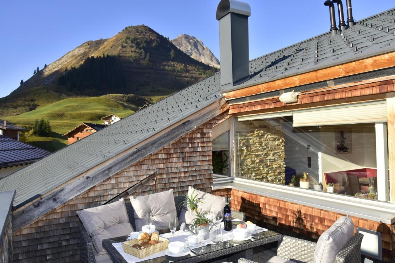 Alpenappartement Bergkoenig Warth  Eksteriør billede